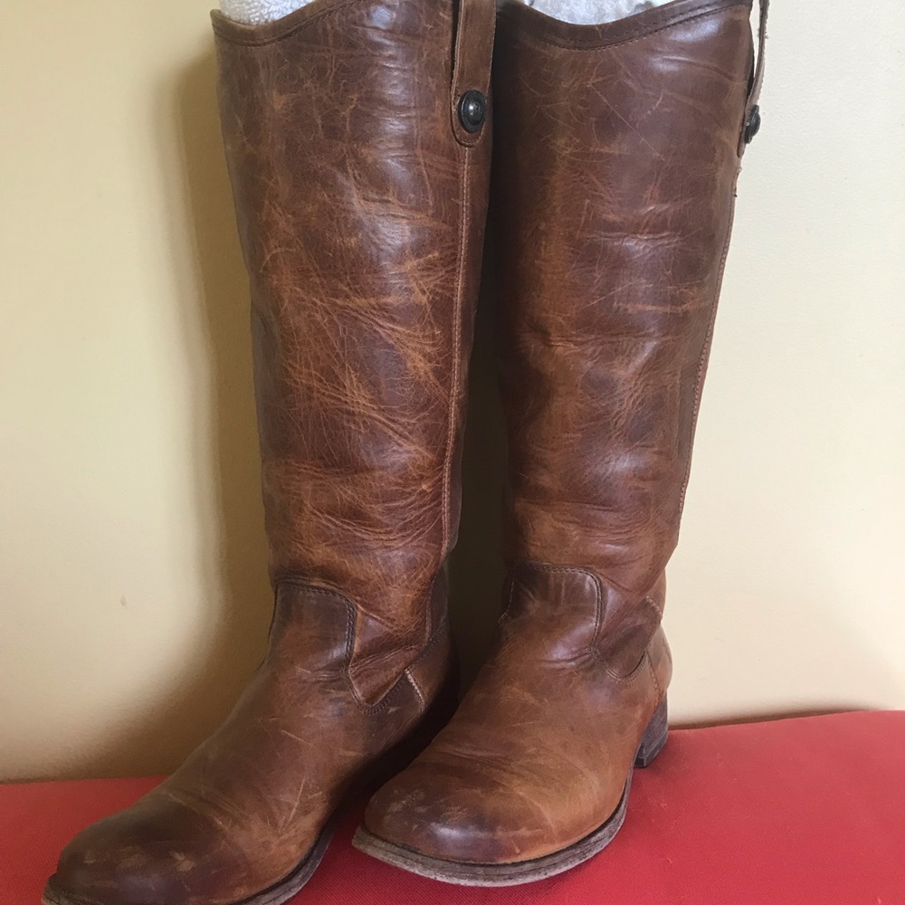 Frye Melissa Tall Button Boots